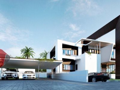 Architectural Bungalow Thane  3d designing services bungalow walkthrough rendering services